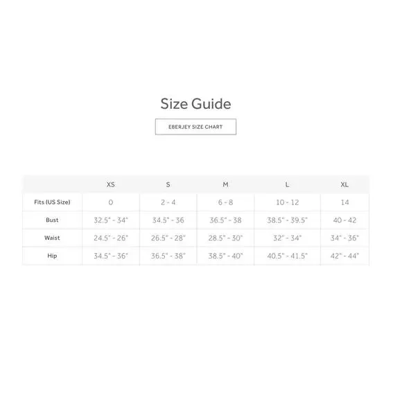 EBERJEY Giselle Short PJ Set Large Pure Ivory Navy Blue Tencel Modal Relaxed NWT - Picture 13 of 13